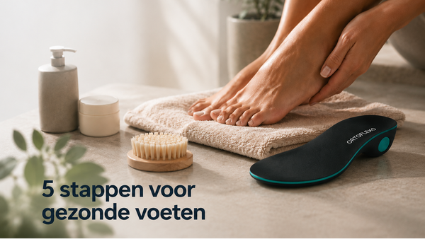 5 stappen voor gezonde voeten